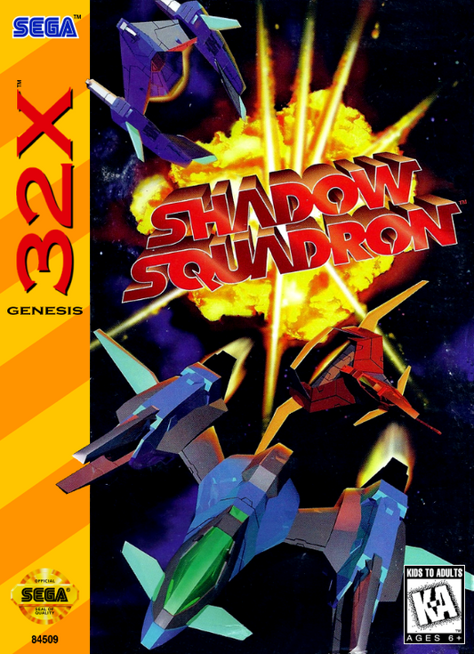 Shadow Squadron Sega 32X Print Poster