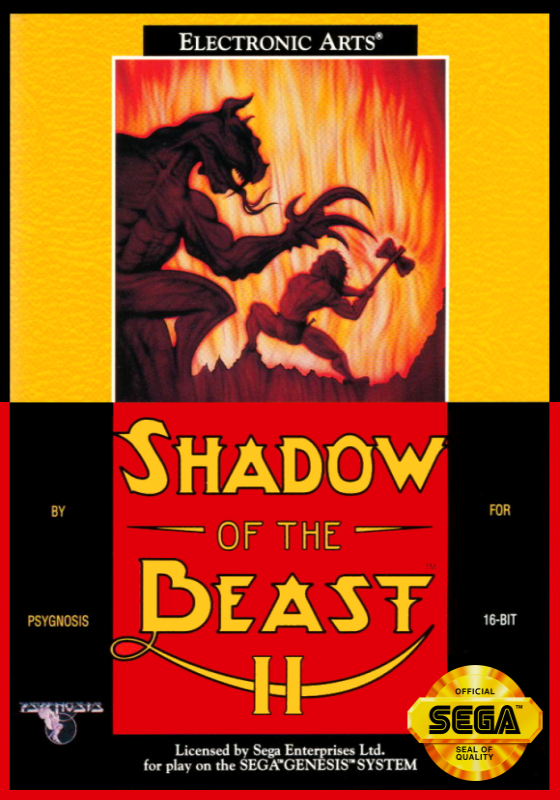 Shadow Of The Beast Ii (Usa) Genesis Keychain