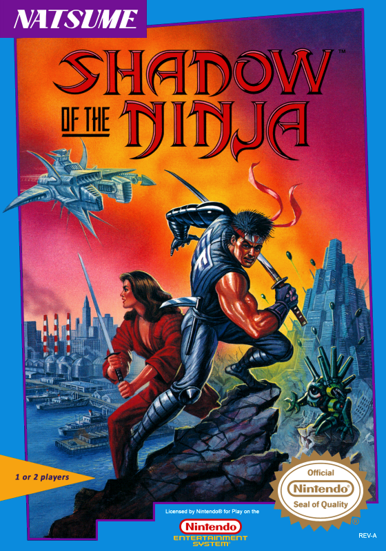 Shadow Of The Ninja (Usa) Nes Print Poster