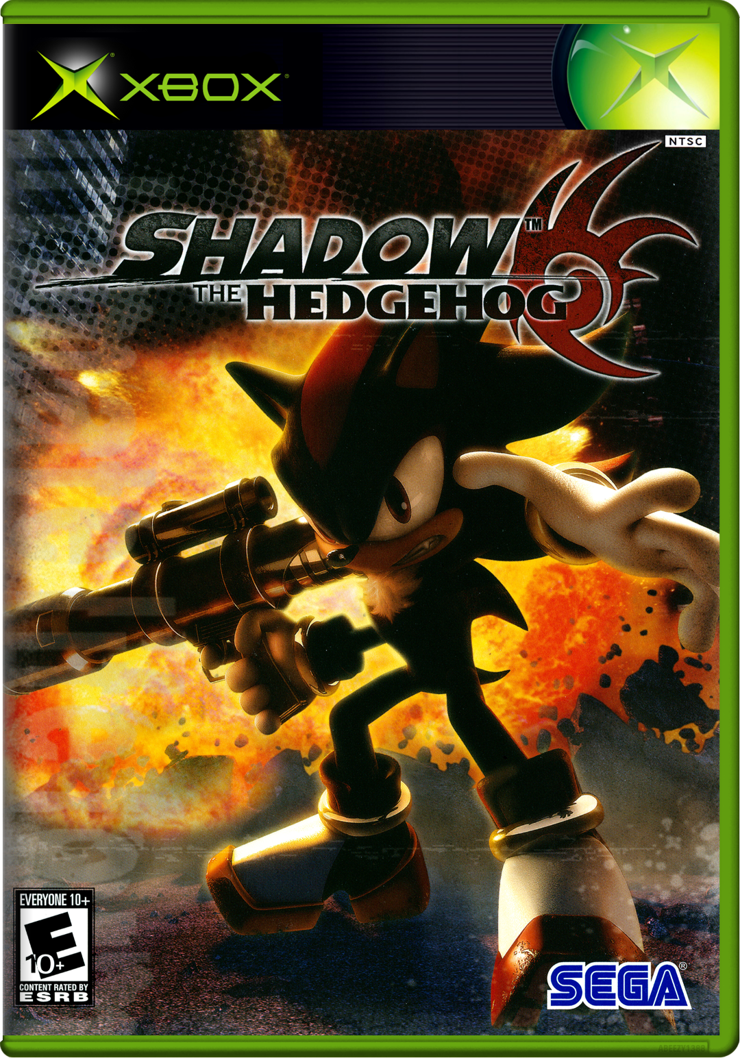 Shadow The Hedgehog Xbox Print Poster