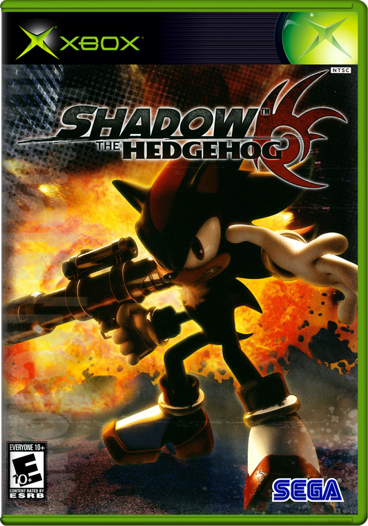 Shadow The Hedgehog Xbox Print Poster
