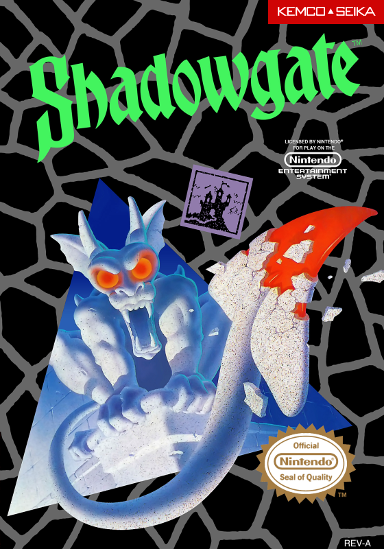 Shadowgate (Usa) Nes Keychain