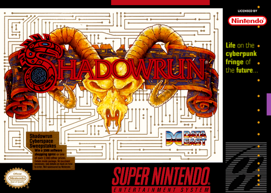 Shadowrun (Usa) Snes Print Poster