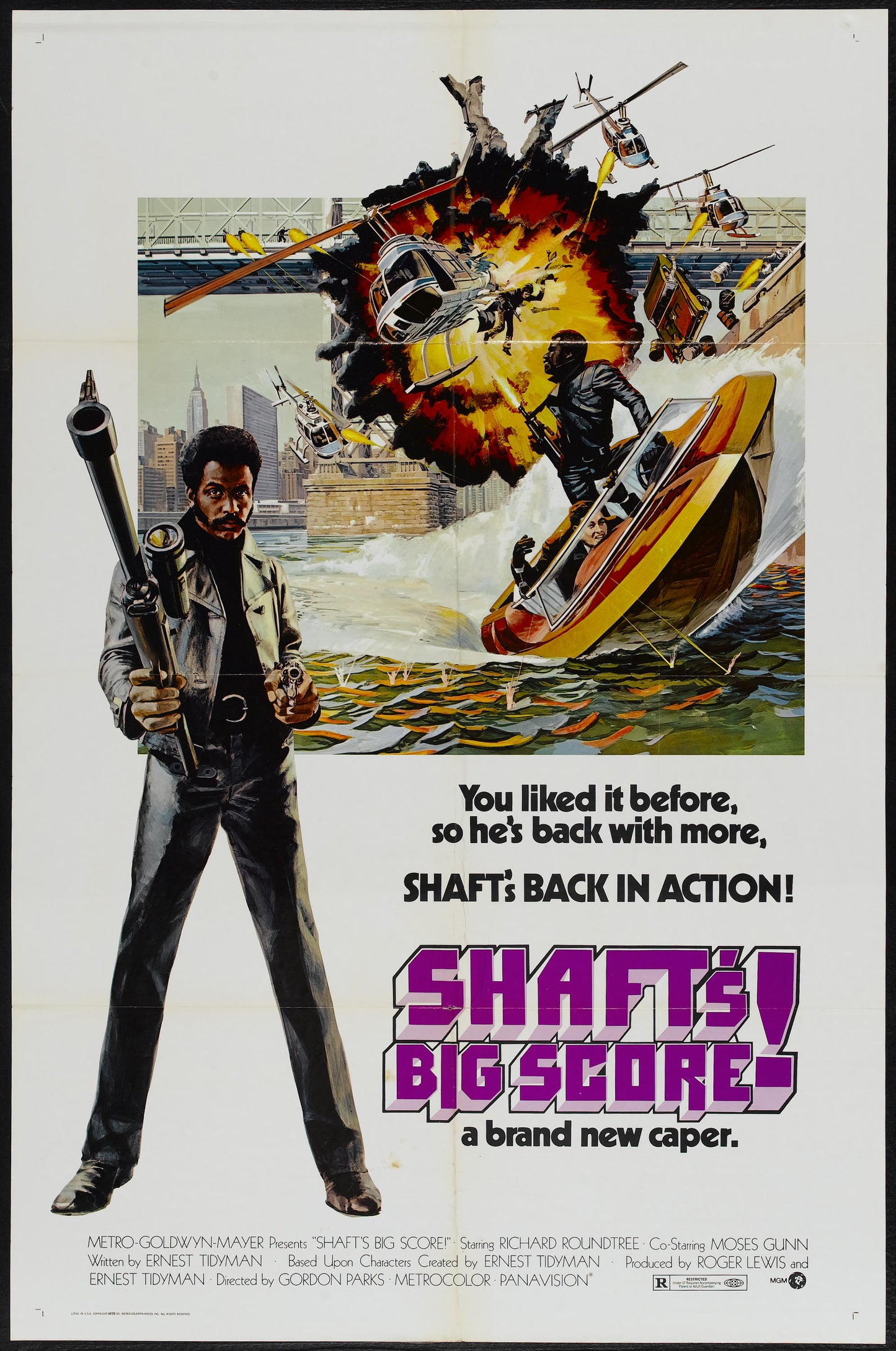 Shafts Big Score 01 Movie Magnet