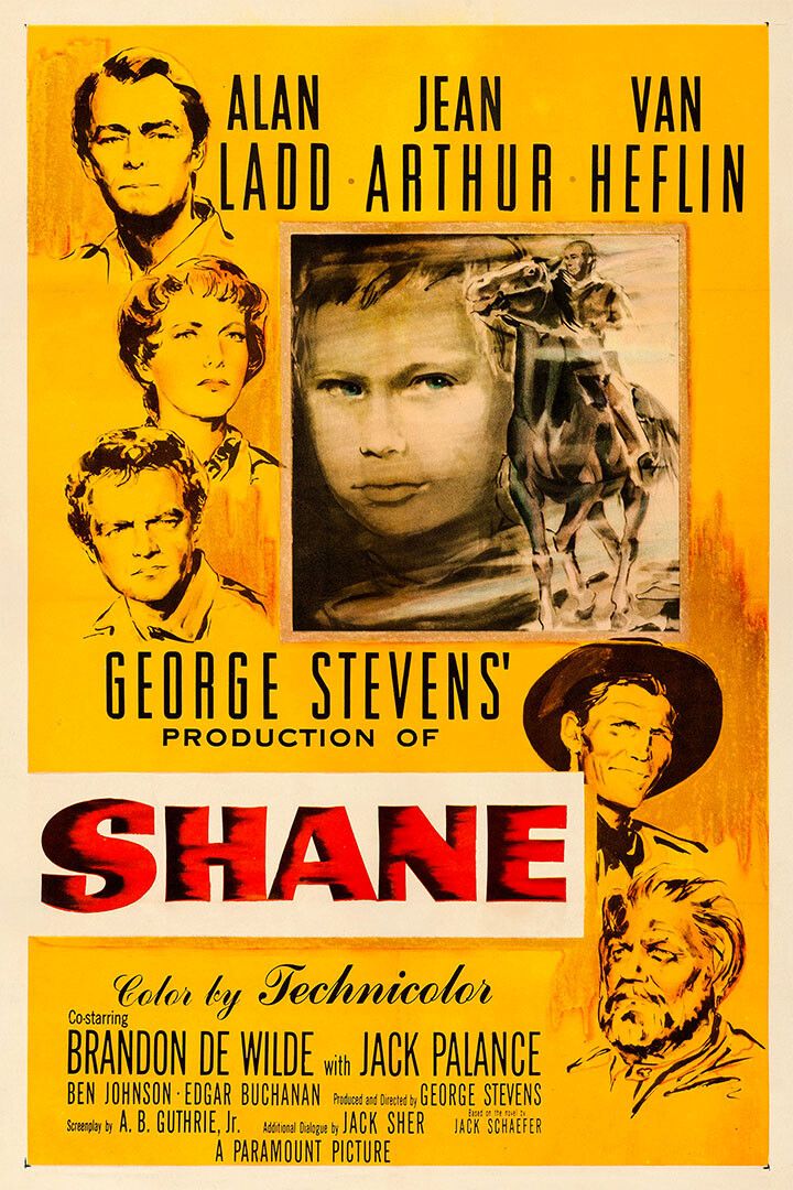 Shane Movie Drama Western Adventure Painting Jigsaw Puzzle