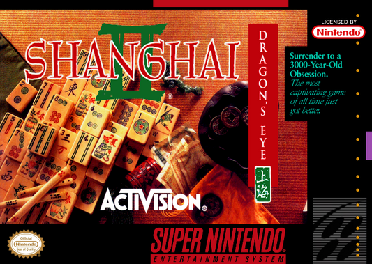 Shanghai Ii (Usa) Snes Print Poster