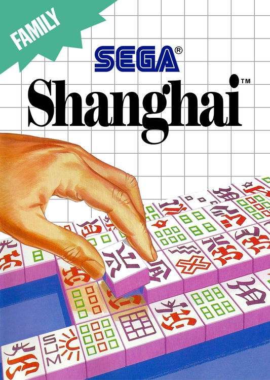 Shanghai Sega Master System Print Poster