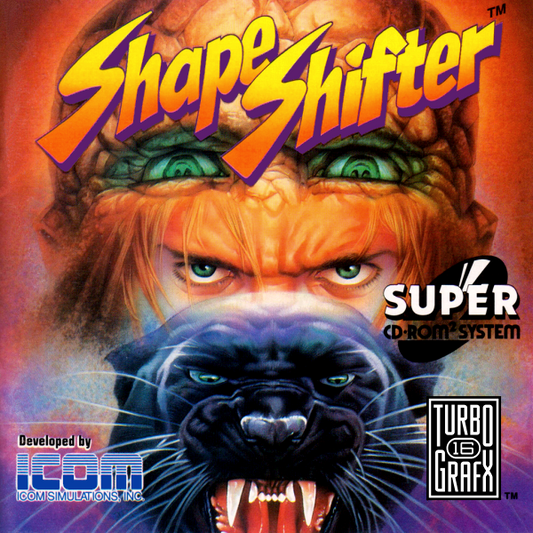 Shape Shifter (Cd) Turbografx 16 Print Poster