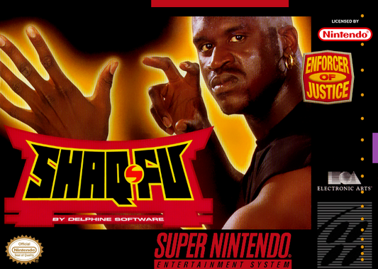 Shaq Fu (Usa) Snes Print Poster