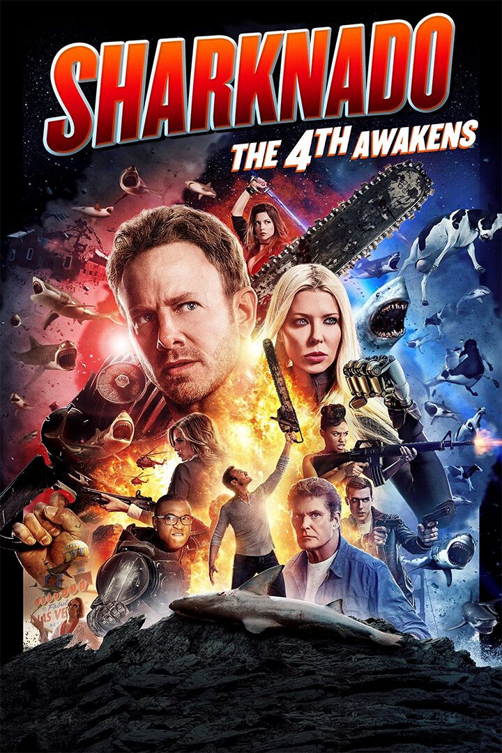 Sharknado 4 Awakens Tv Movie Art Home Decor Jigsaw Puzzle