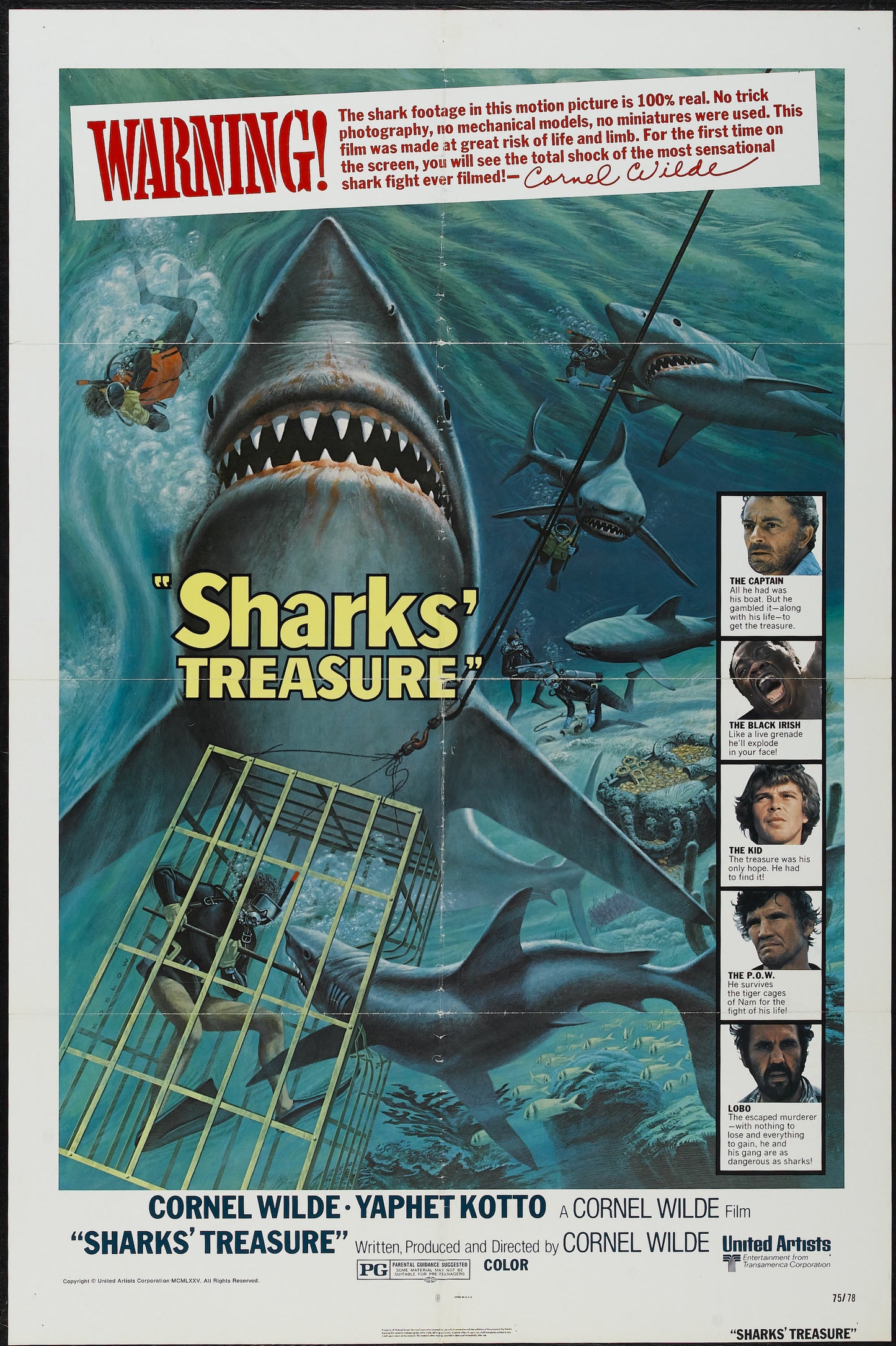 Sharks Treasure 01 Movie Magnet
