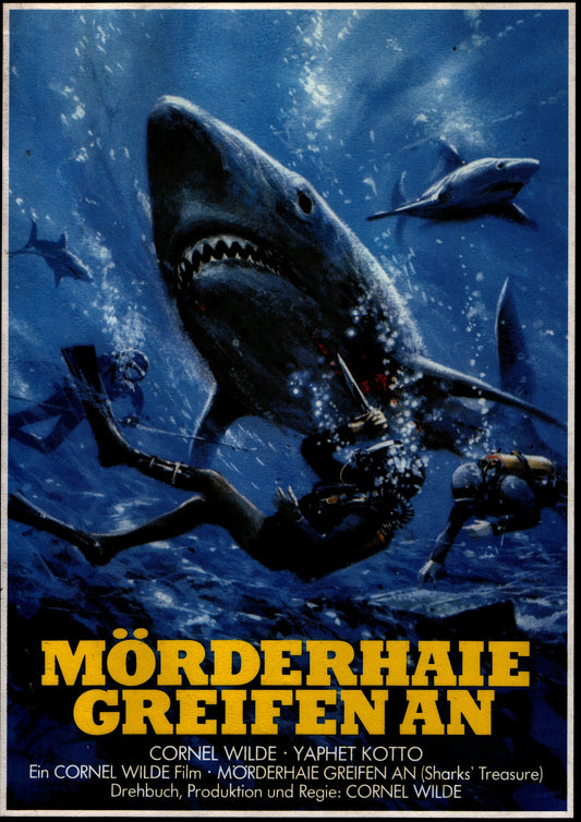Sharks Treasure 02 Movie Magnet