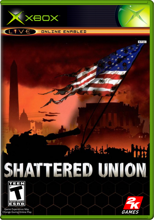 Shattered Union Xbox Print Poster