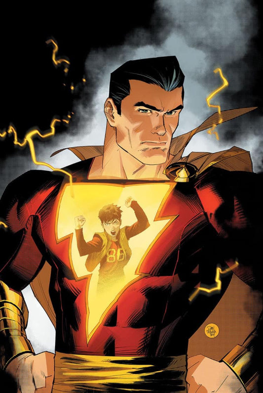 Shazam Comic Art Hero Child Print Poster