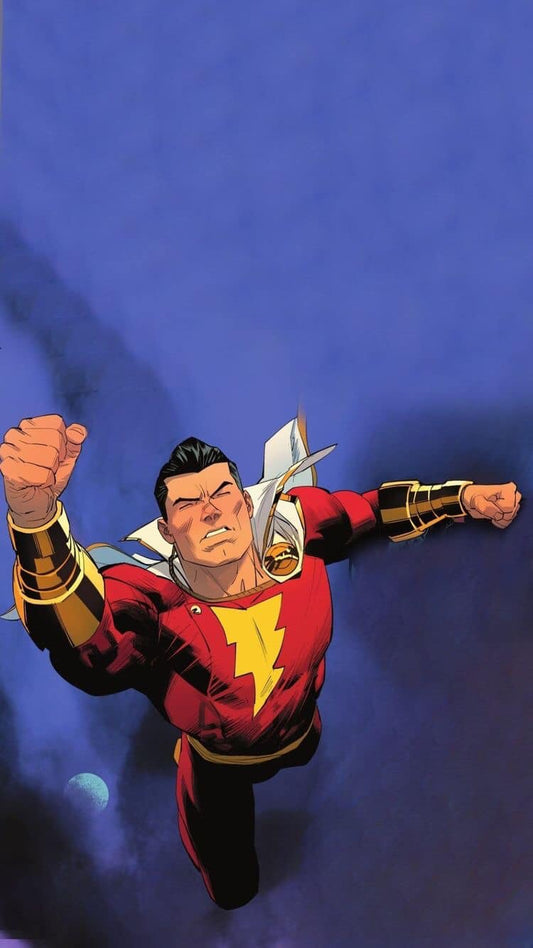 Shazam Flying Pose Print Poster