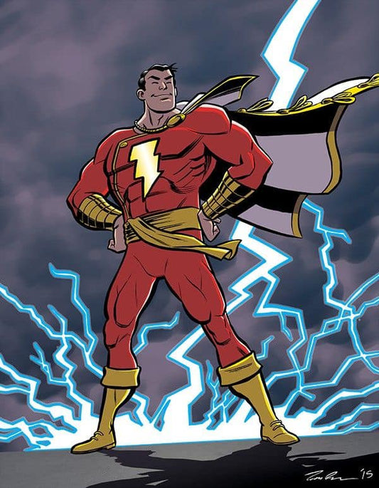 Shazam Hero Pose Print Poster