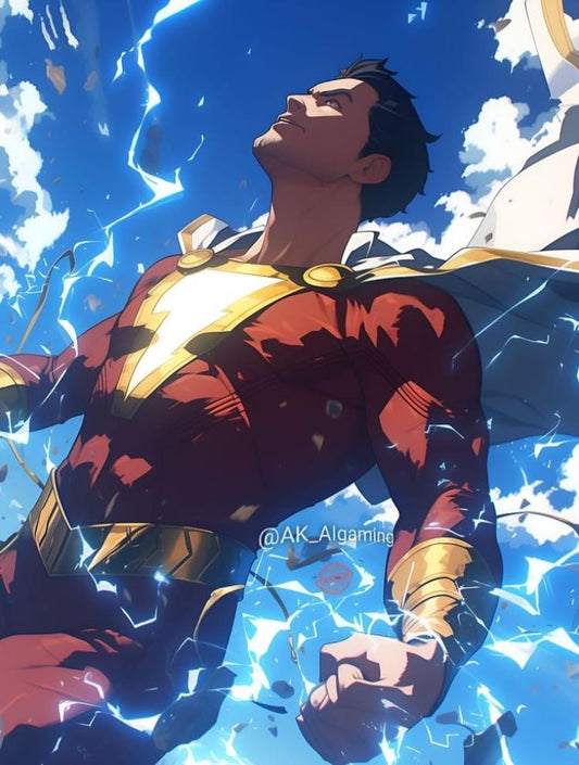 Shazam Superhero Ascendancy Print Poster