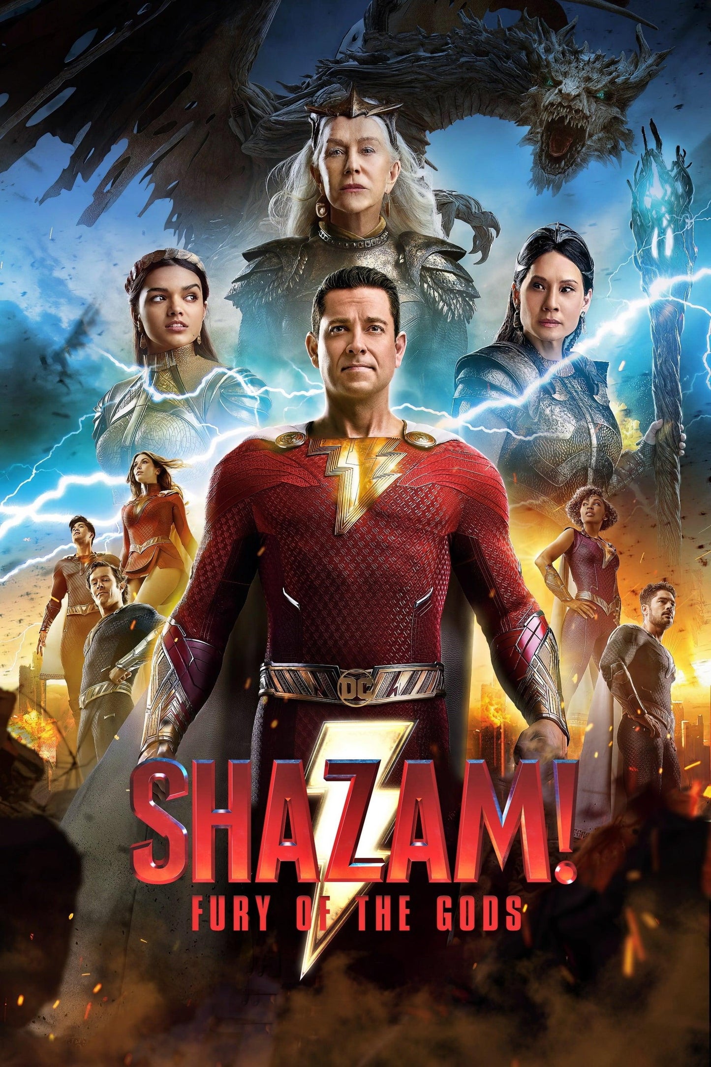 Shazam! Fury Of The Gods (2023) Movie Keychain