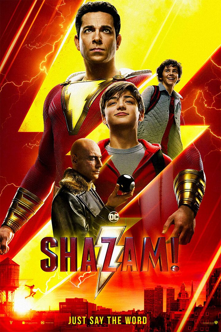 Shazam Super Hero Action Movie Painting Jigsaw Puzzle