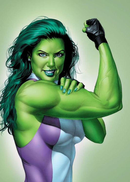 She Hulk Hero Pose Print Poster
