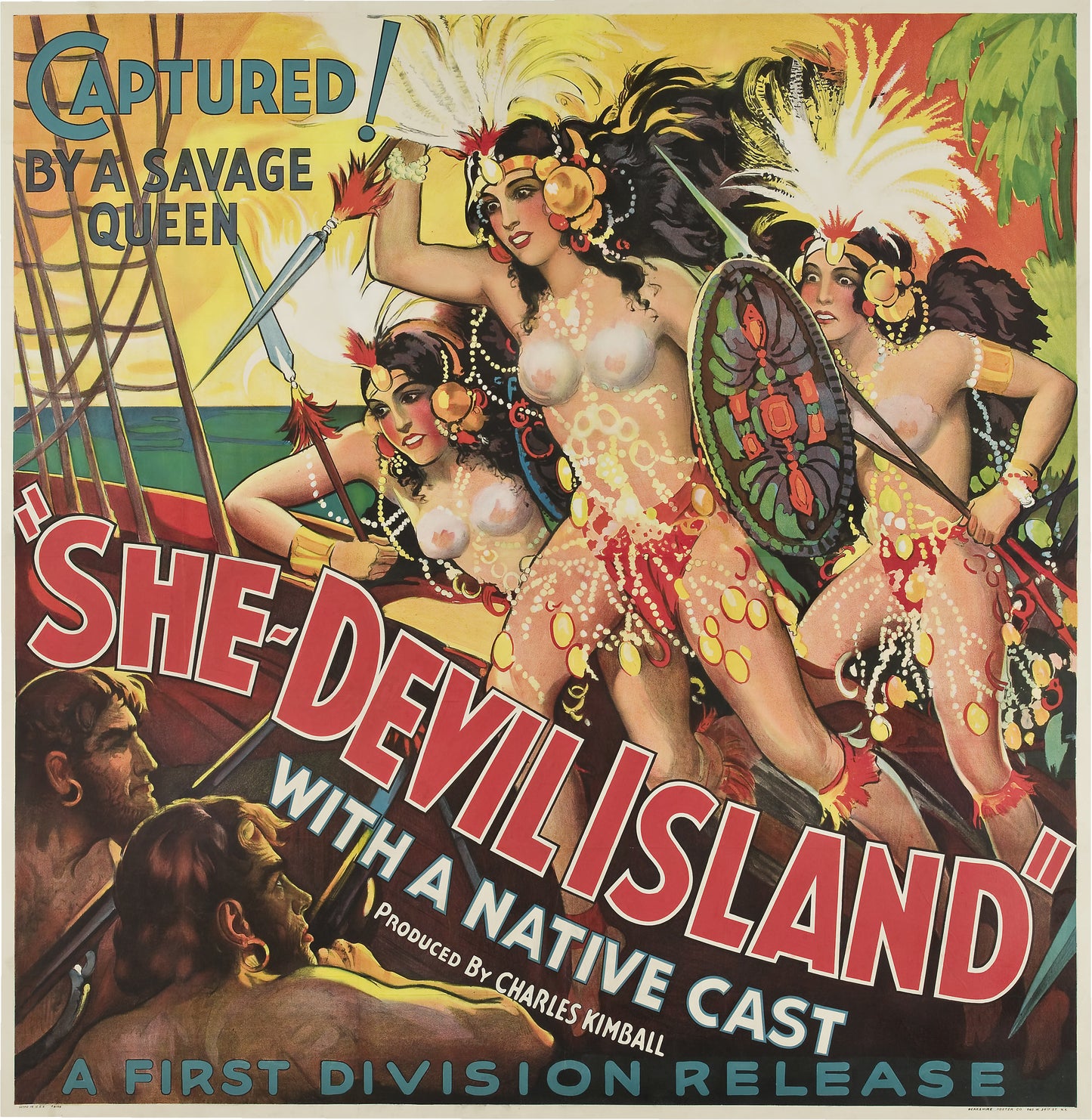 She Devil Island 01 Movie Magnet