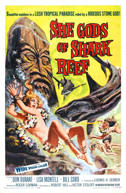 She Gods Of Shark Reef 01 Movie Magnet