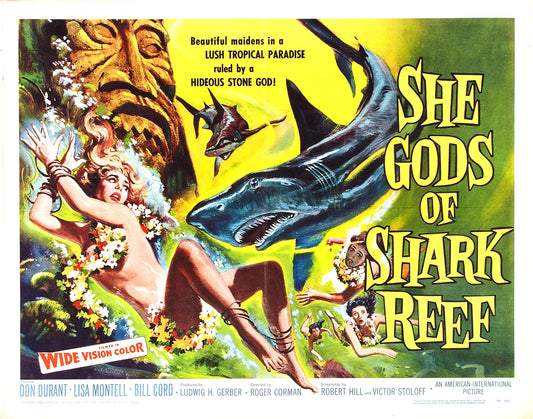 She Gods Of Shark Reef 02 Movie Magnet