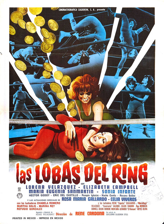She Wolves Of Ring 01 Movie Magnet