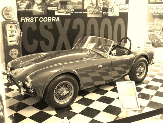 Shelby Ac Cobra Csx2000 Prototype American Sports Car Retro Poster Photo