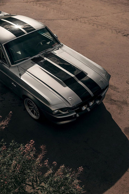 Shelby Cobra Gt500 Sports Muscle Car 1967 Art Home Decor Jigsaw Puzzle