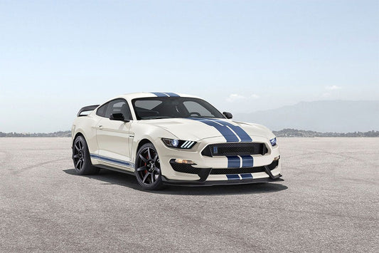 Shelby Gt350 Heritage Edition Sport White Car Home Decor Jigsaw Puzzle