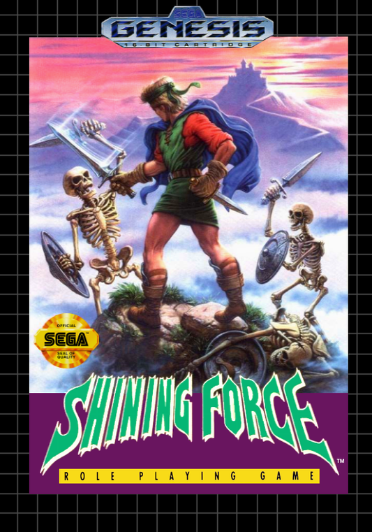 Shining Force (Usa) Genesis Print Poster