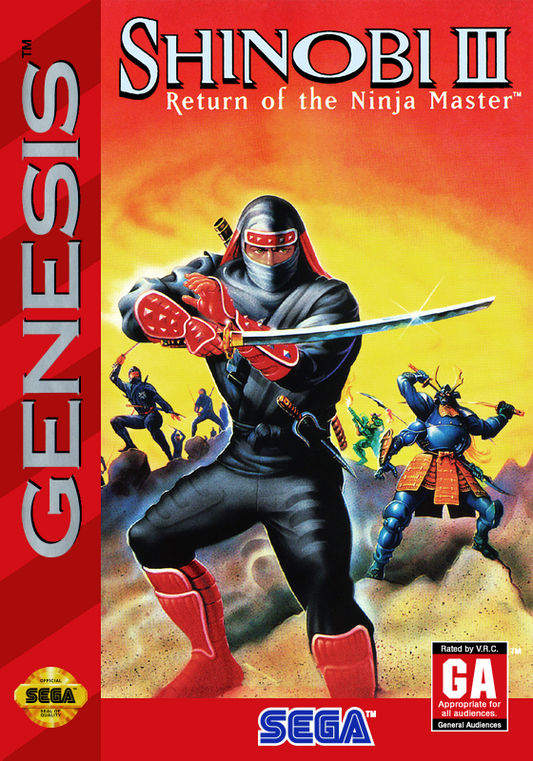 Shinobi Iii (Usa) Genesis Print Poster
