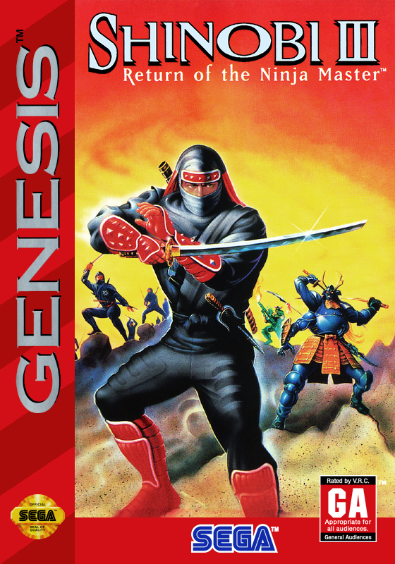 Shinobi Iii (Usa) Genesis Keychain