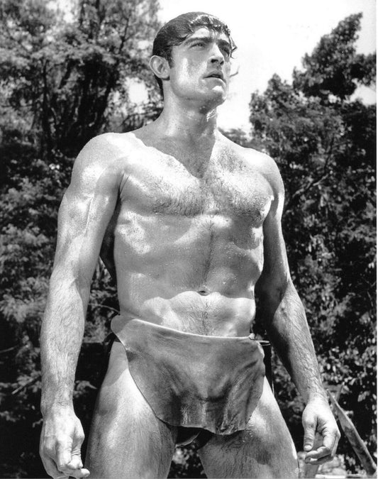 Shirtless Mike Henry As Tarzan In Classic Movie Magnet Magnet Print