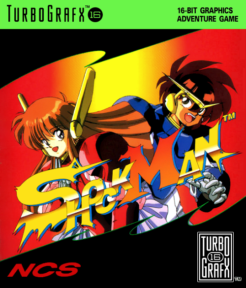 Shock Man Turbografx 16 Print Poster