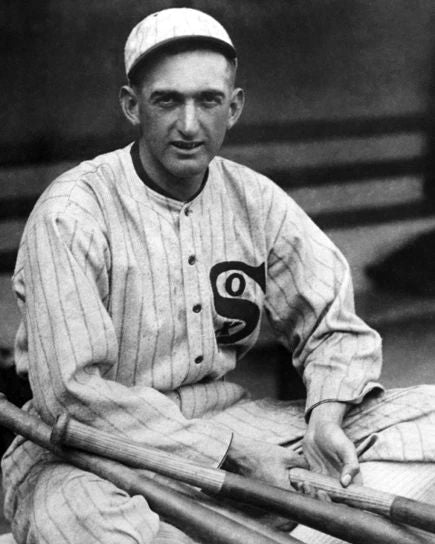 Shoeless' Joe Jackson Glossy Keychain Chicago White Sox Print Baseball Keychain