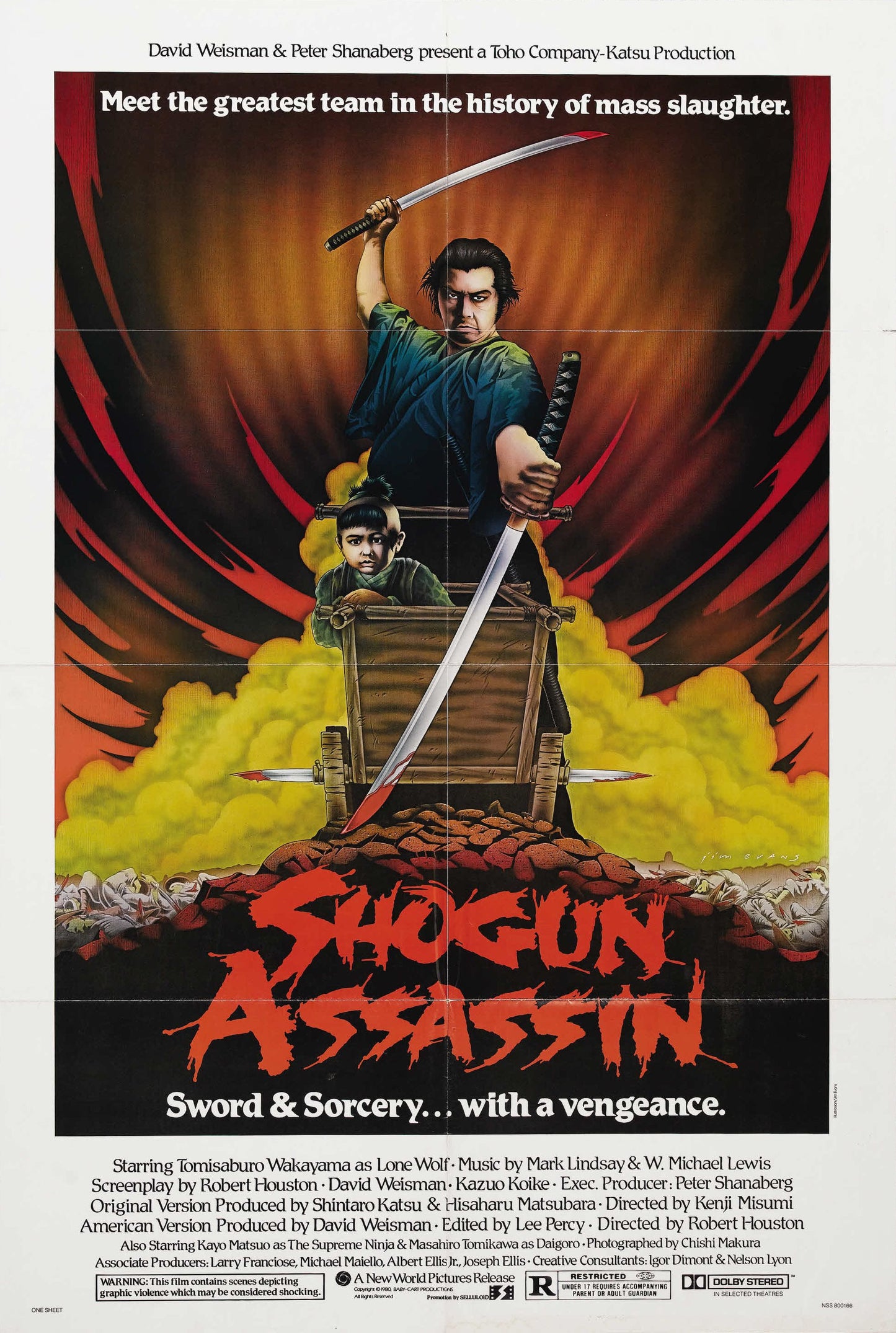 Shogun Assassin 01 Movie Magnet