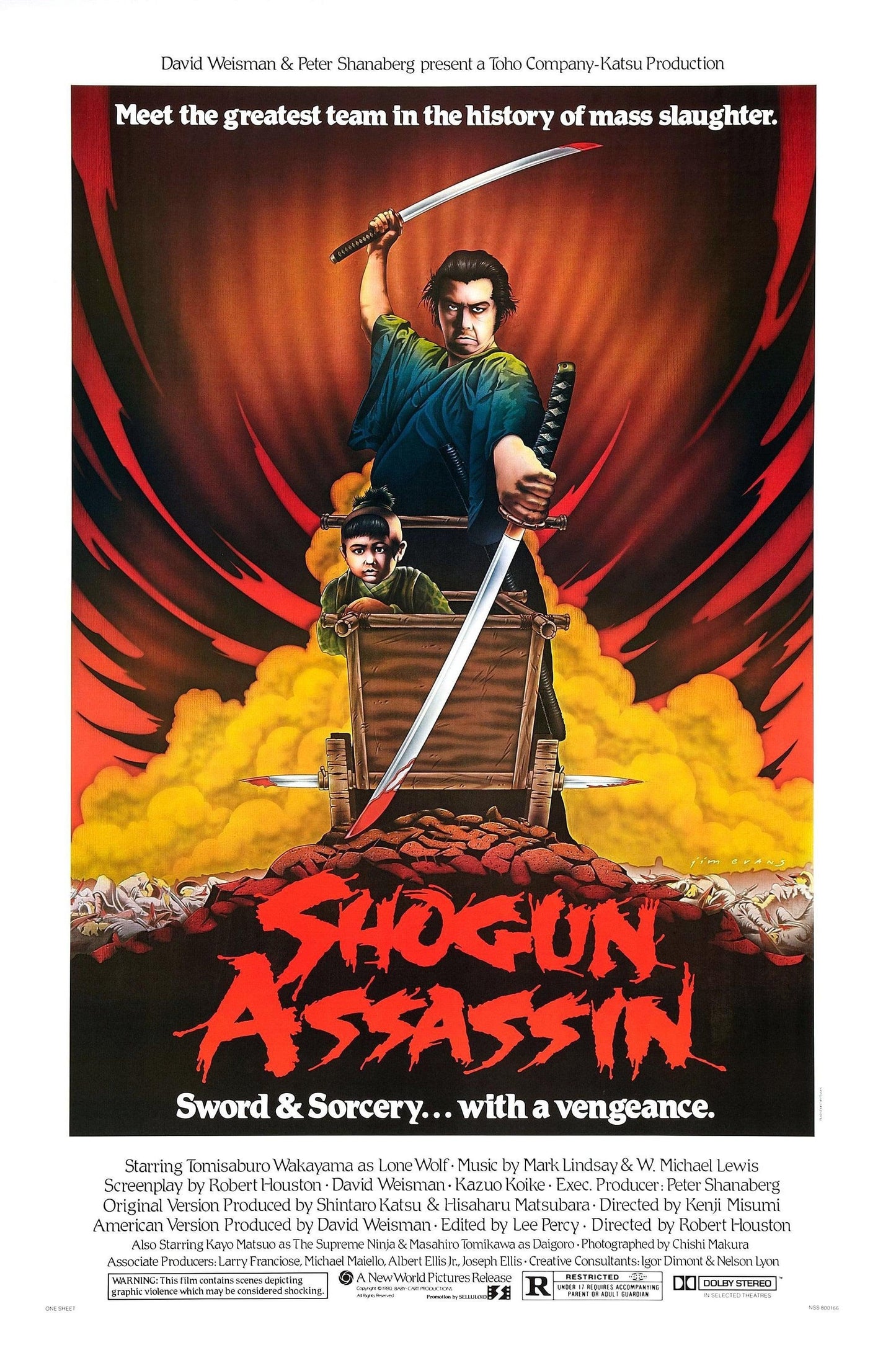 Shogun Assassin (1980) Movie Magnet