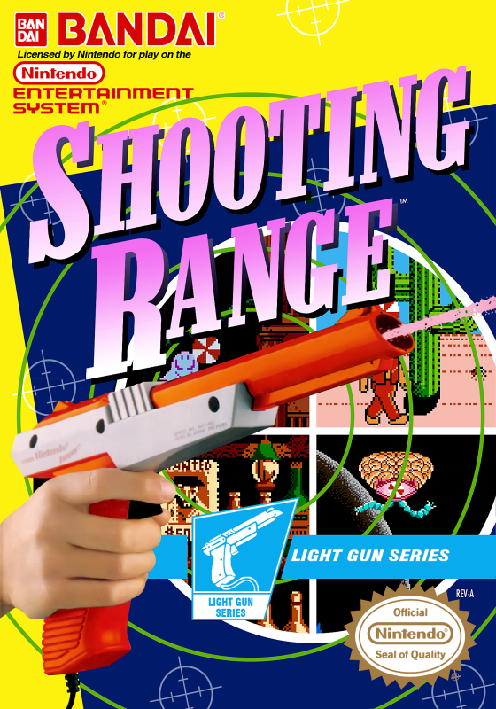 Shooting Range (Usa) Nes Print Poster