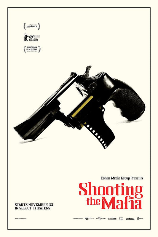 Shooting The Mafia Documentary Action Painting Jigsaw Puzzle