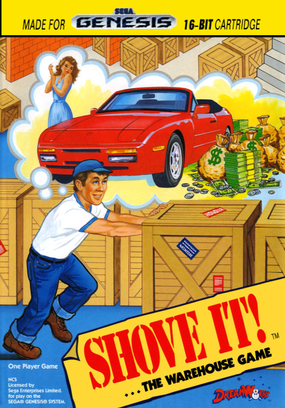 Shove It! ...The Warehouse Game (Usa) Genesis Print Poster