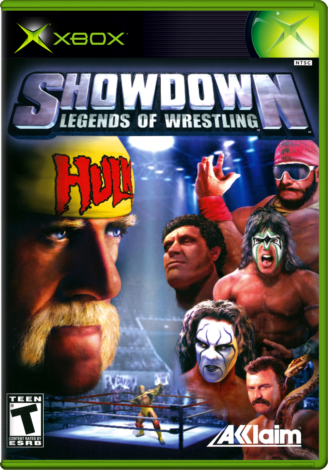 Showdown Legends Of Wrestling Xbox Print Poster