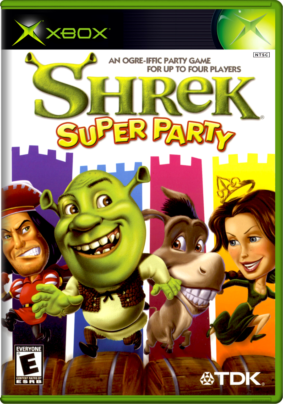 Shrek Super Party Xbox Print Poster
