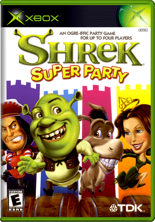 Shrek Super Party Xbox Print Poster