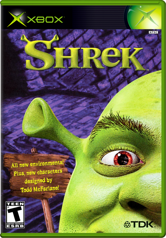 Shrek Xbox Print Poster