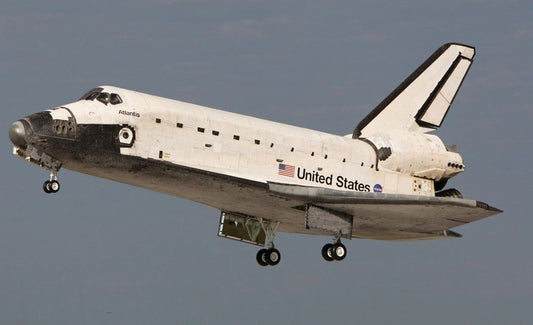 Shuttle Atlantis Landing At Nasa Kennedy Space Station Photo Print