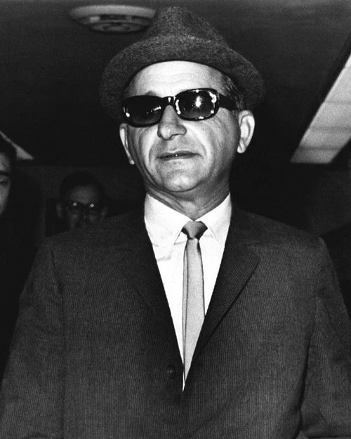 Sicilian Gangster, Mobster Sam Giancana Glossy Photo Mob Print Mafia Poster 2