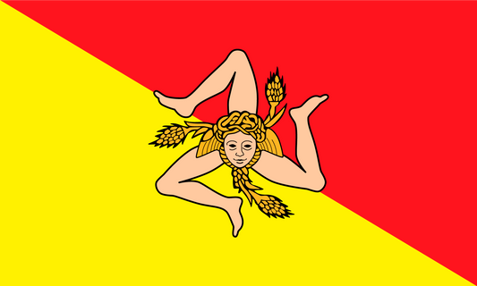 Sicily Flag Magnet