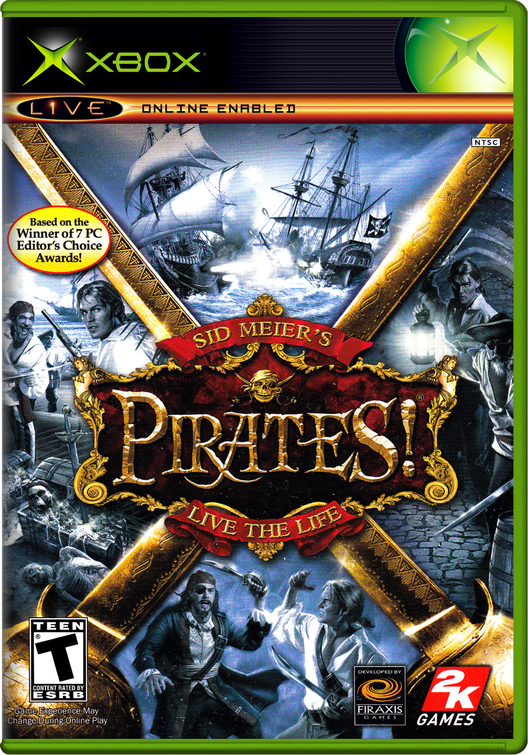 Sid Meier'S Pirates! (Usa, Europe) Xbox Print Poster